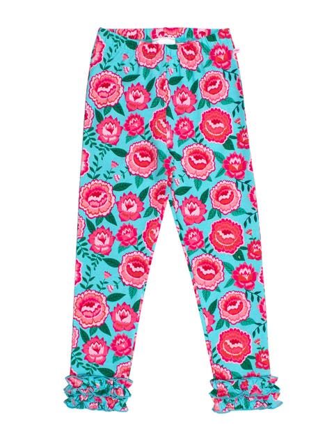Girls Ruffle Leggings