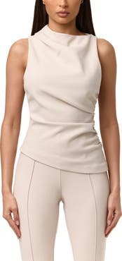 Naked Wardrobe Suiting Asymmetric Top