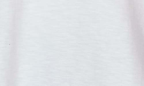 Ruby Rd. Plus Size Paisley Lace Solid Knit T-shirt In White