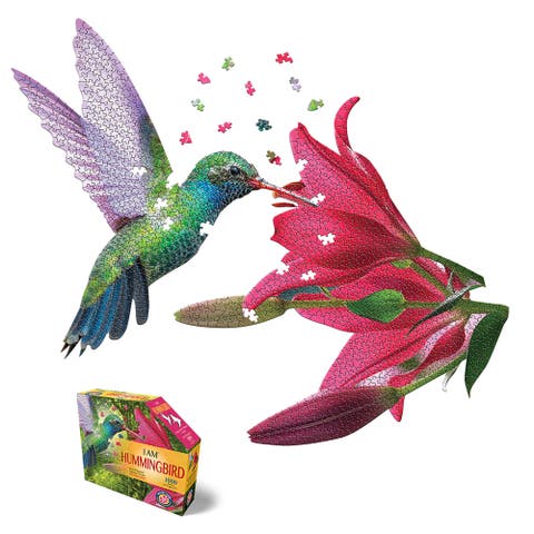I Am Hummingbird 1000 Piece Bird Shaped Puzzle