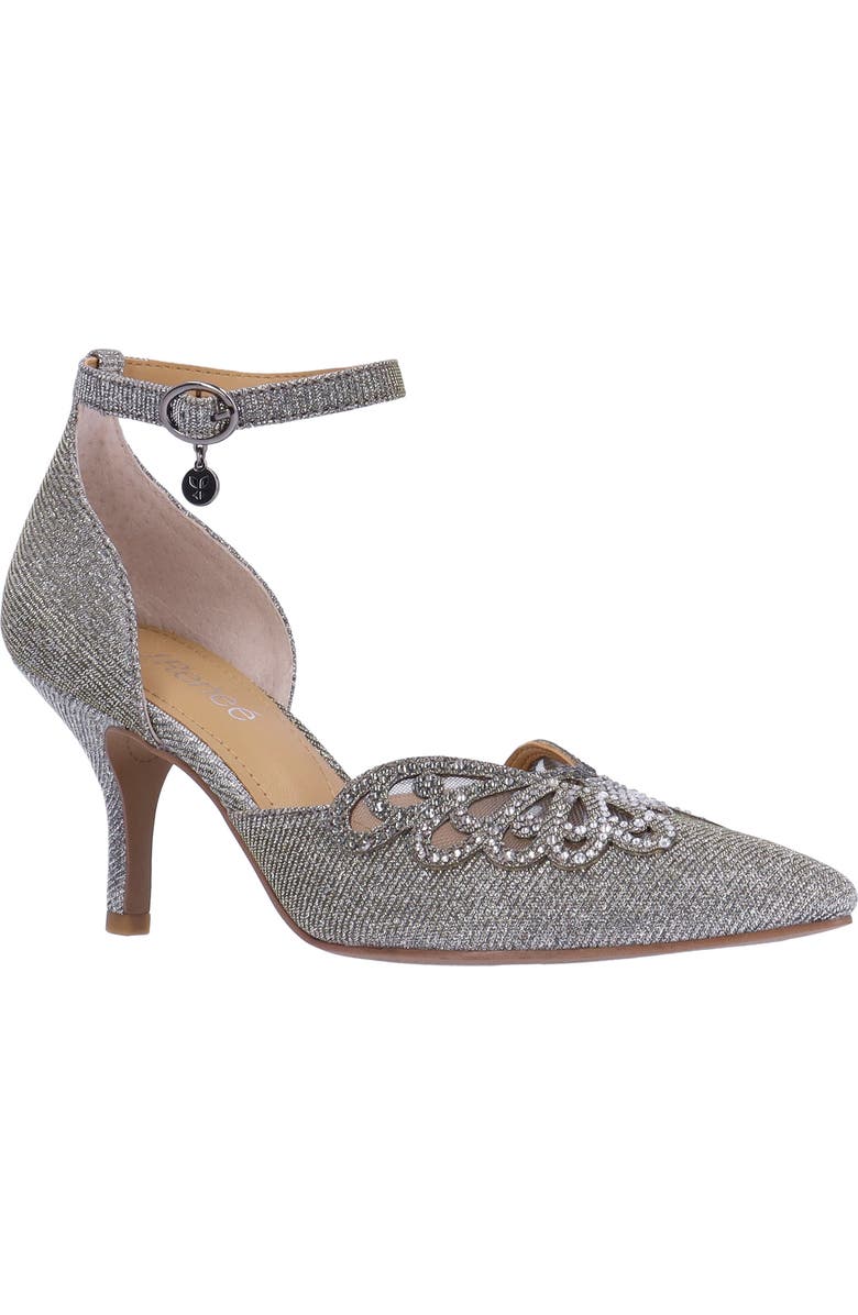 J. Reneé Isabetta Pointed Toe Pump, Main, color, Pewter