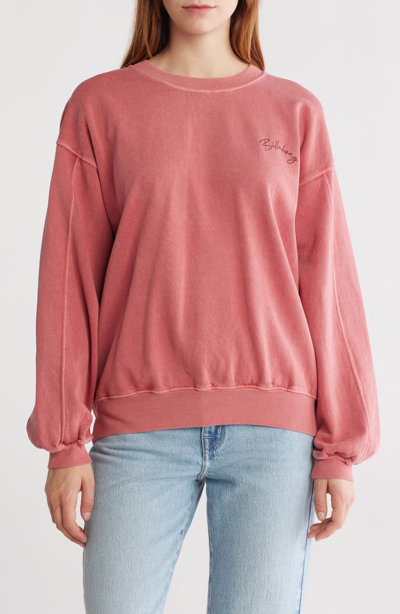 Billabong Dreamin in Paradise Sweatshirt, Main, color,