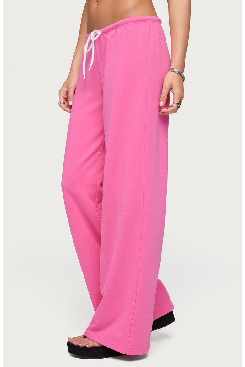 Callista Straight Leg Sweatpants, Alternate, color, PINK