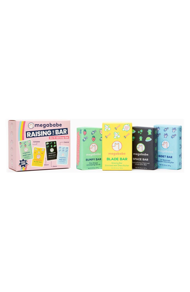 Megababe Raising the Bar Do-It-All Soap Set $32 Value, Main, color,
