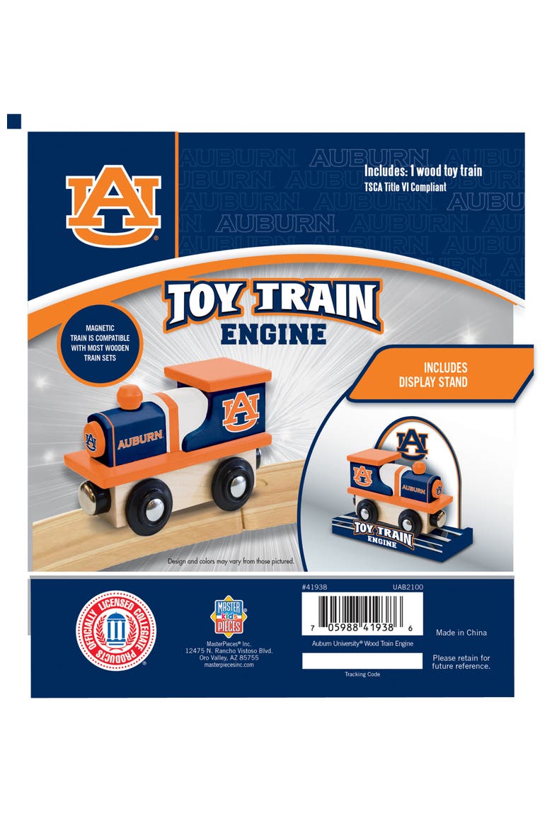 Auburn Tigers Toy Train Engine, Alternate, color, Multicolor