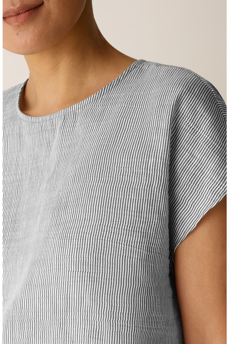 Linen Blend Square Top, Alternate, color, WREN