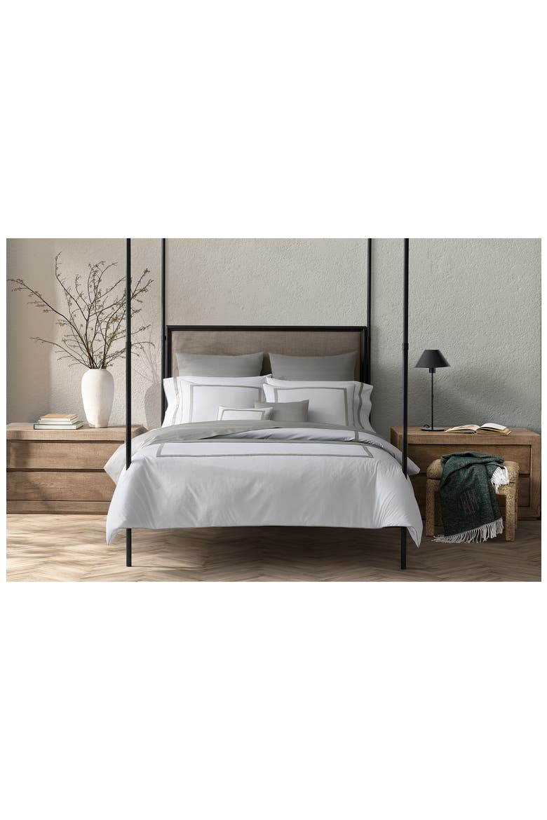 Louise Duvet Cover, Alternate, color, SEA