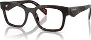 Prada 54mm Rectangle optical glasses
