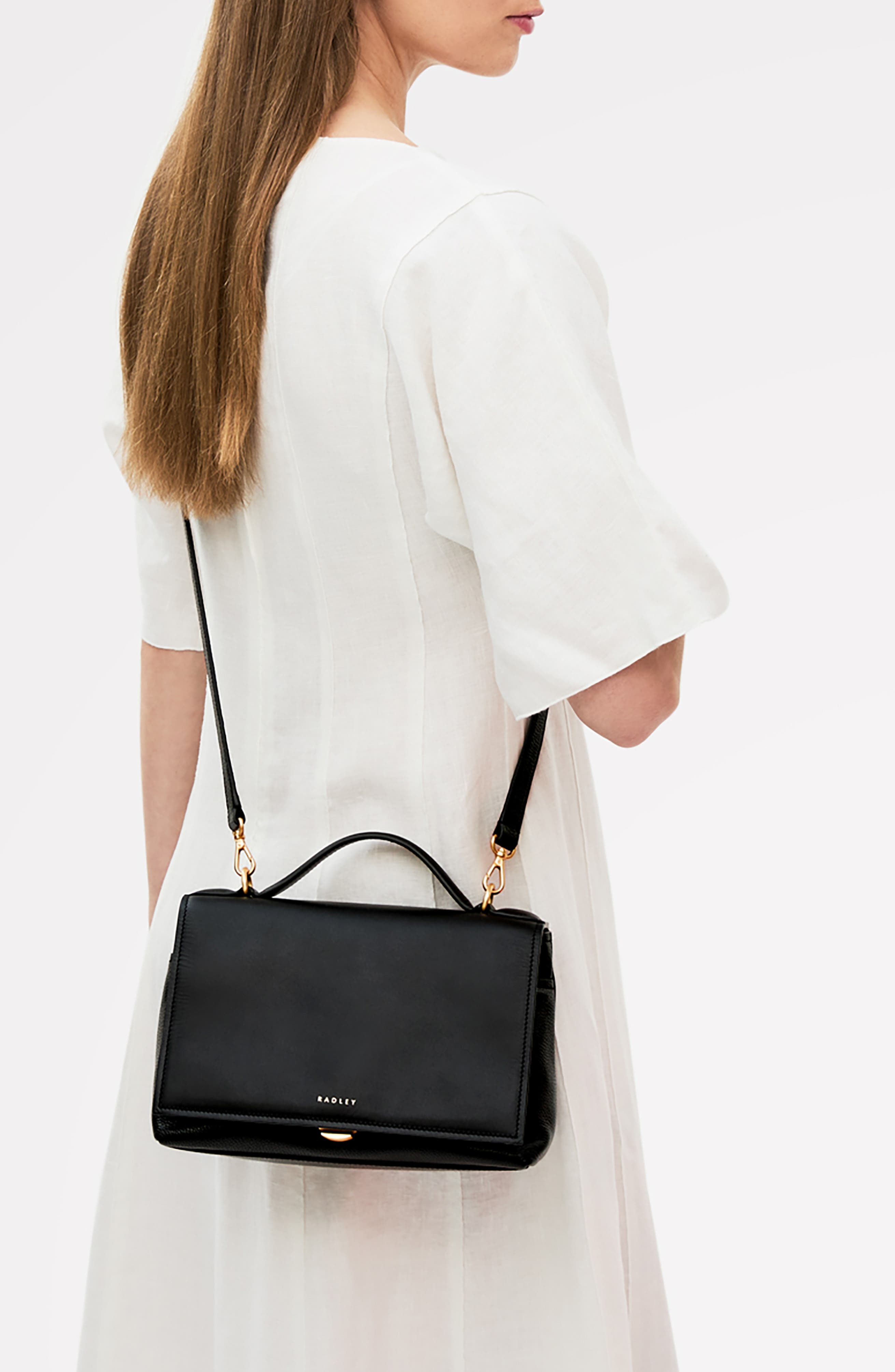 Radley Holmes Avenue Medium Crossbody Bag, Alternate, color, Black