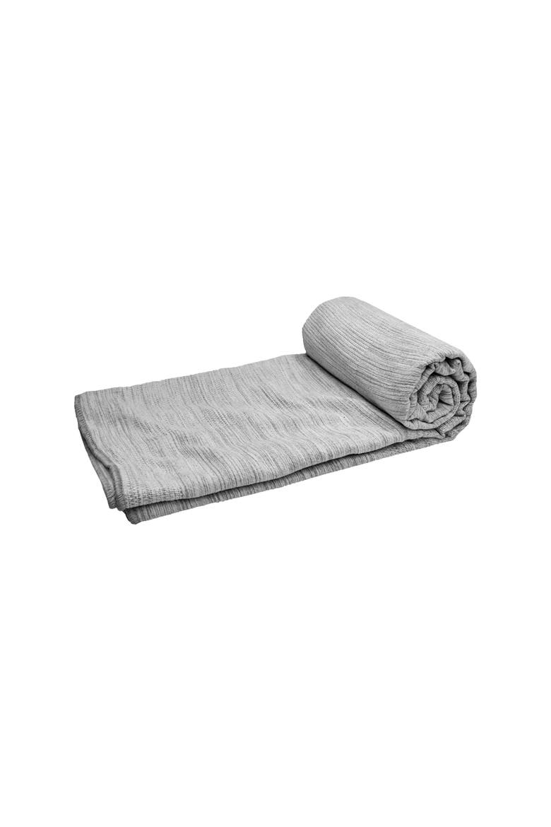 Beacon Ash Large Throw Blanket, Main, color, Grey