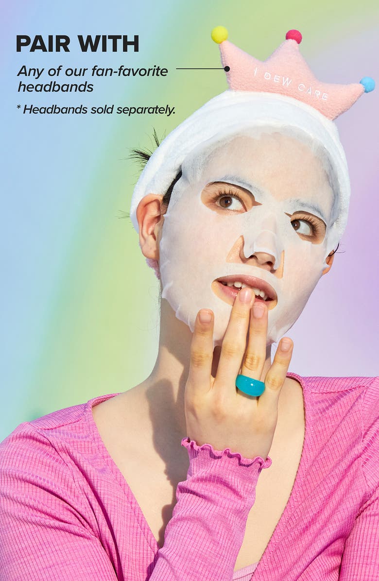 I DEW CARE Let's Do This 5-Day Assorted Sheet Mask Set, Alternate, color,