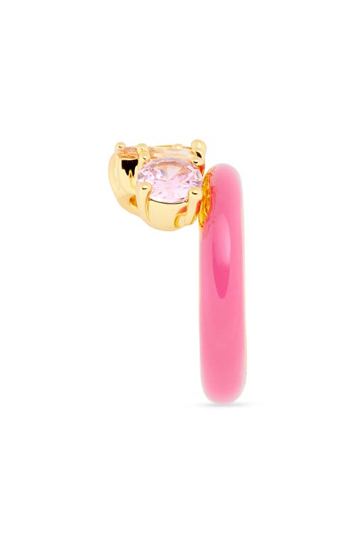 KURT GEIGER KURT GEIGER LONDON CRYSTAL & ENAMEL RING