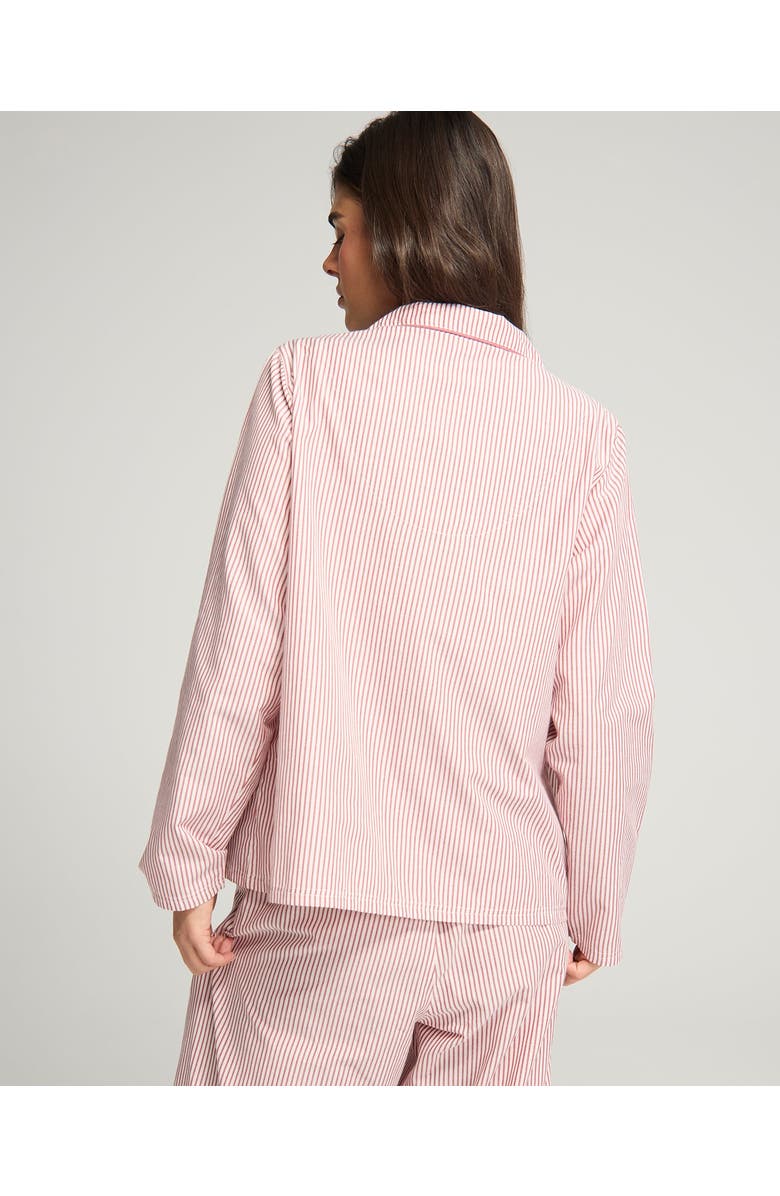 Nudea The Classic PJ Set, Alternate, color, Mulberry Stripe