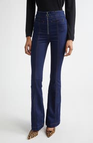Veronica Beard Beverly High Waist Flare Jeans