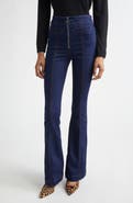 Veronica Beard Beverly High Waist Flare Jeans