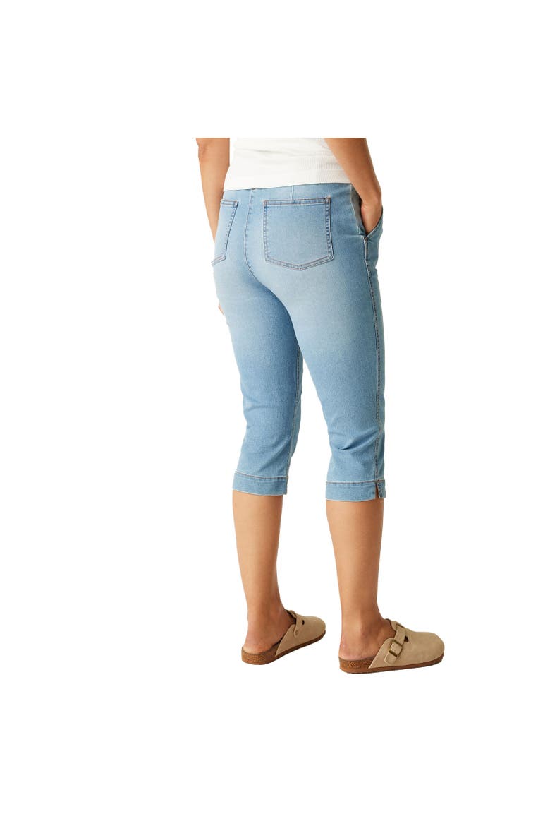 Bayletta Capri Trousers, Alternate, color, True Denim Light Blue