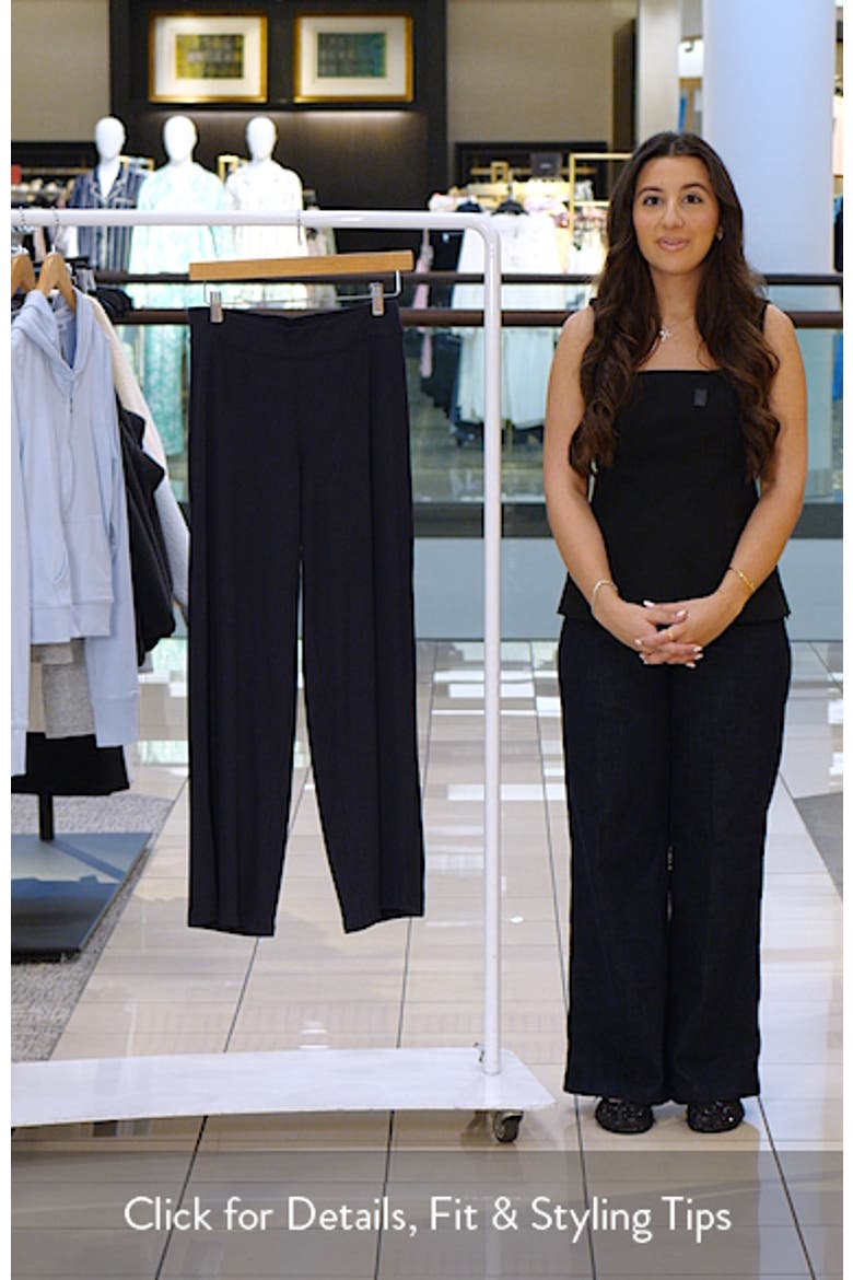 Pose Rib Wide Leg Sweatpants video