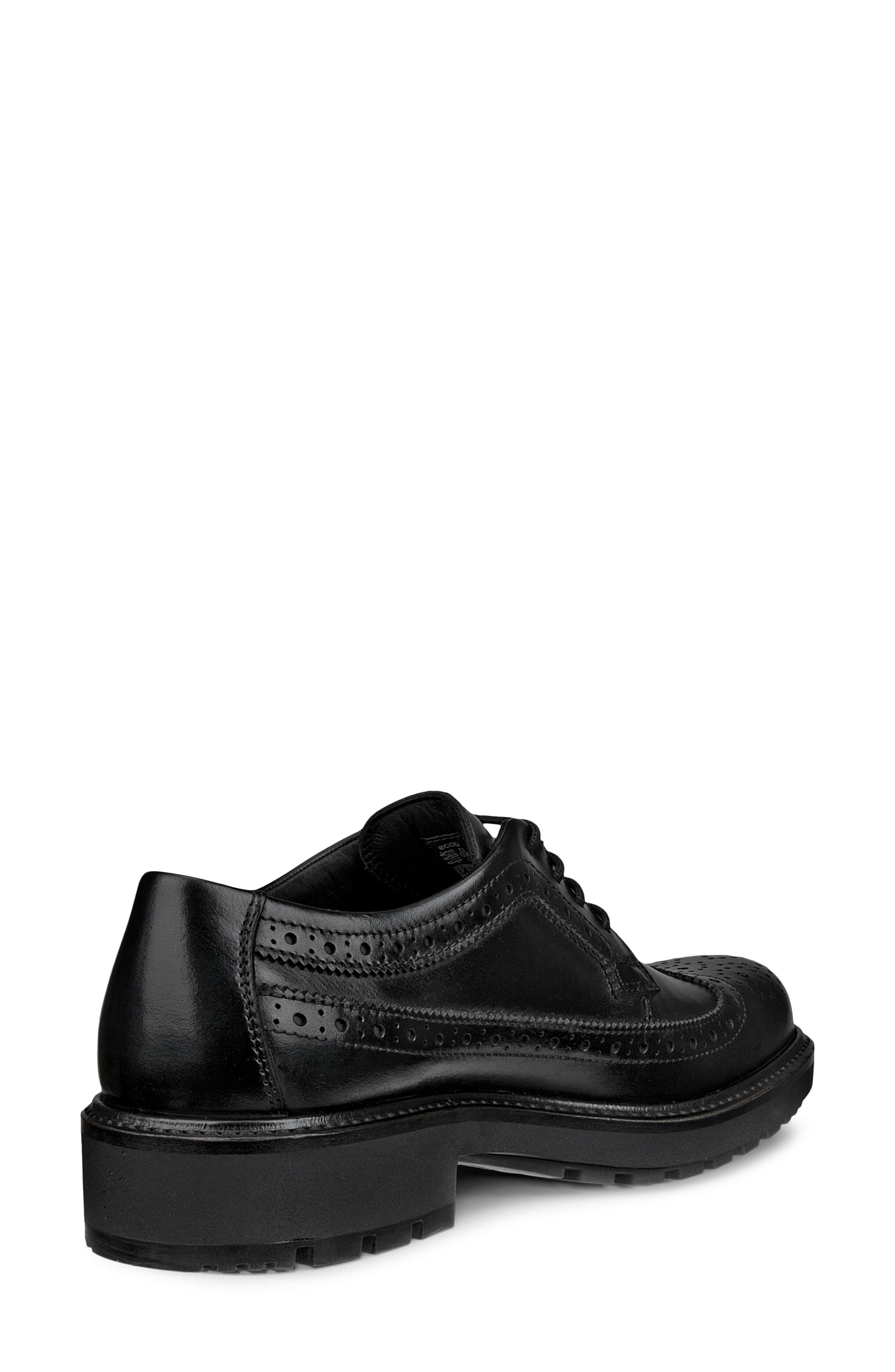 ECCO Metropole Oslo Brogue Wingtip, Alternate, color, Black