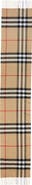 Burberry Check Cashmere Scarf