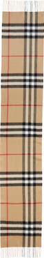 Burberry Check Cashmere Scarf