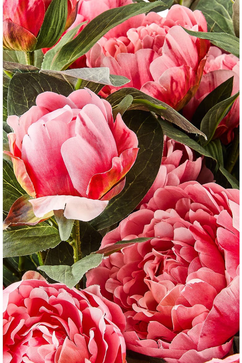 Pink Peony Urn Filler, Alternate, color, PINK