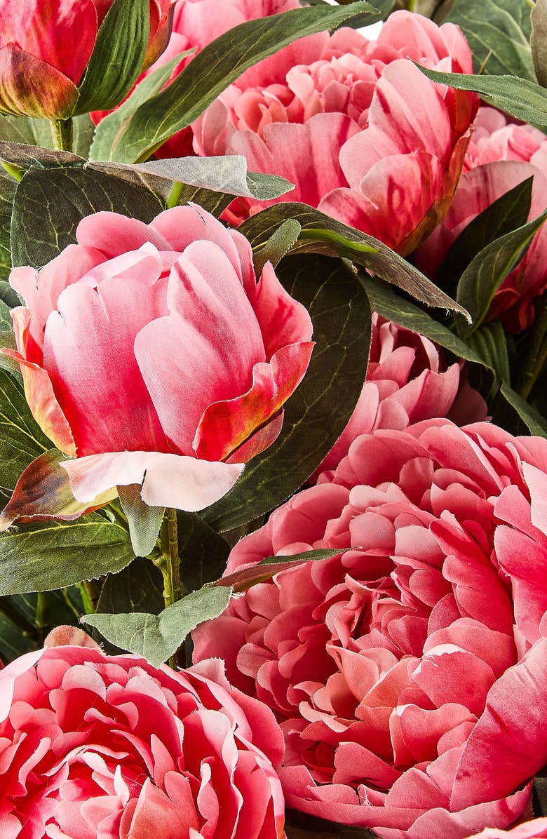 MACKENZIE CHILDS Pink Peony Urn Filler, Alternate, color, Pink