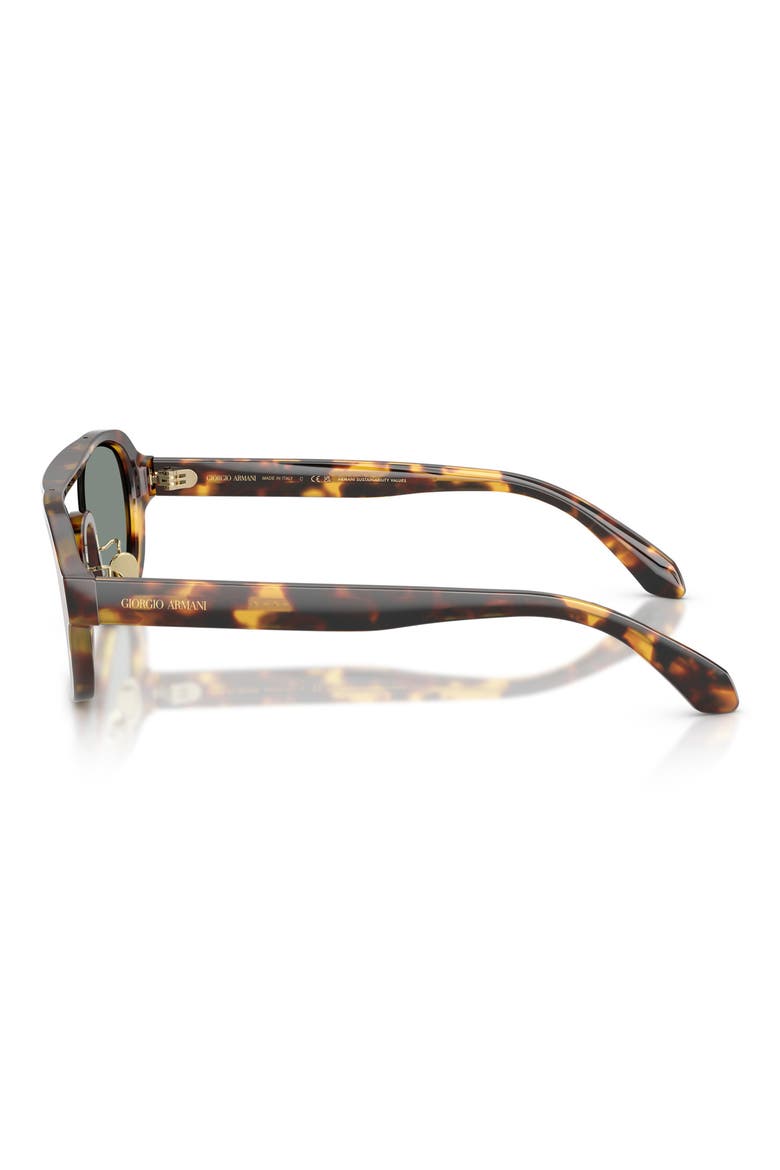 48mm Irregular Sunglasses, Alternate, color, BROWN TORTOISE / GREY