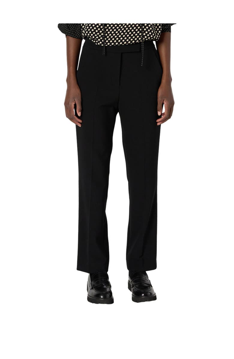 GERARD DAREL Cora Straight Suit Pants, Main, color, Black