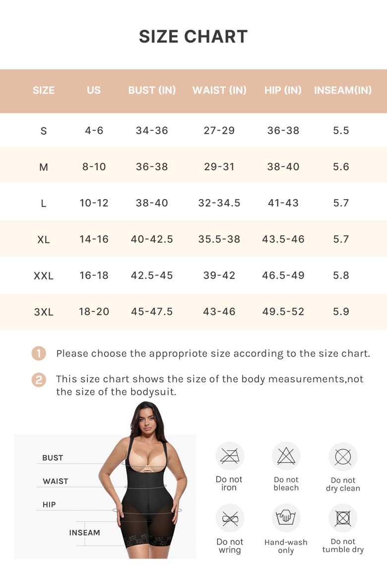 BOOT-YEAH AirSlim® Open Bust Tummy Control Bodysuit, Alternate, color, Black