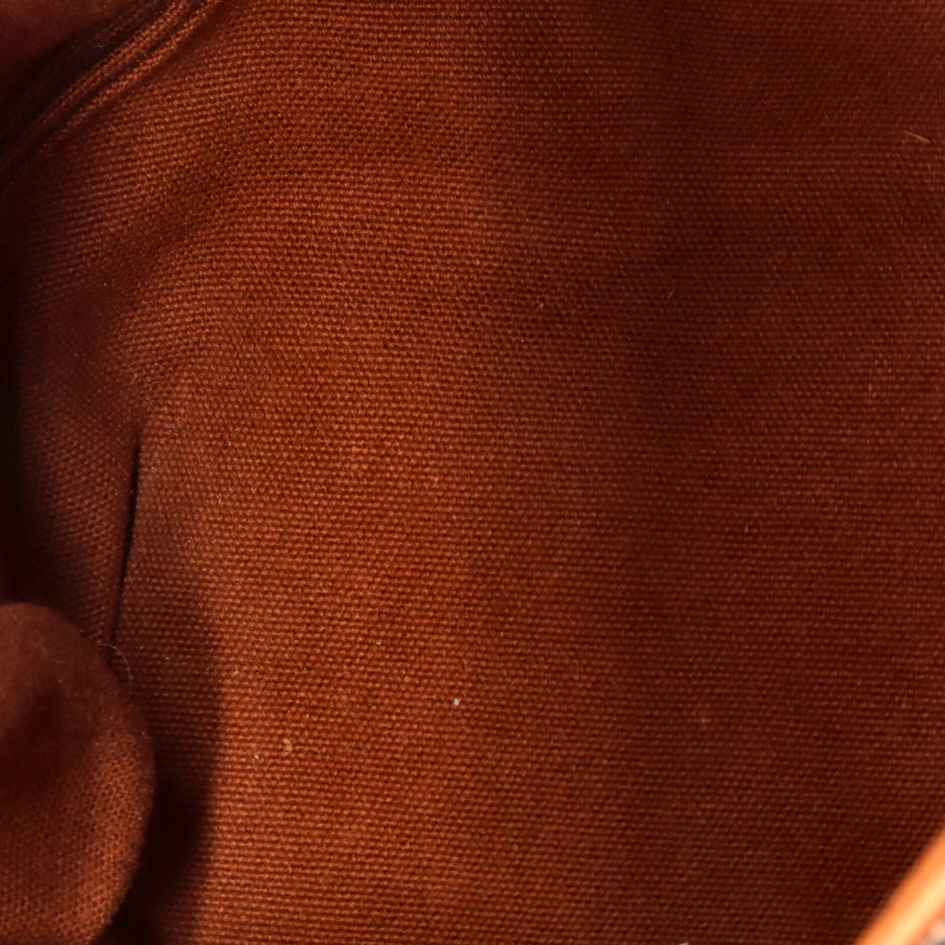 Pre-Owned Hermes Saxo Handbag Toile PM, Alternate, color, Gold