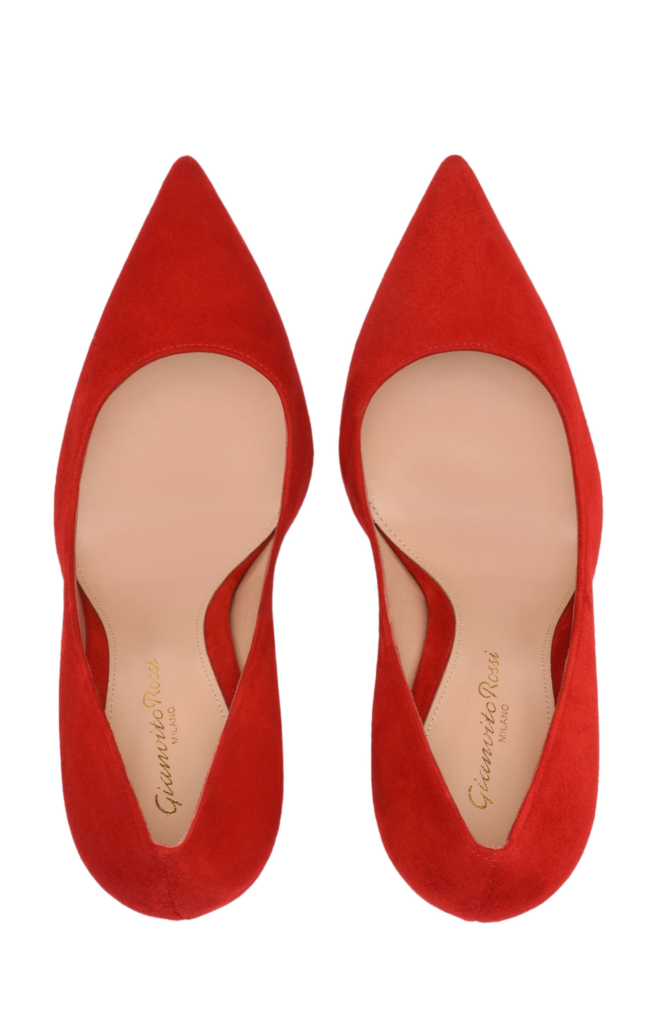 Pointy Toe Pump, Alternate, color, TABASCO RED