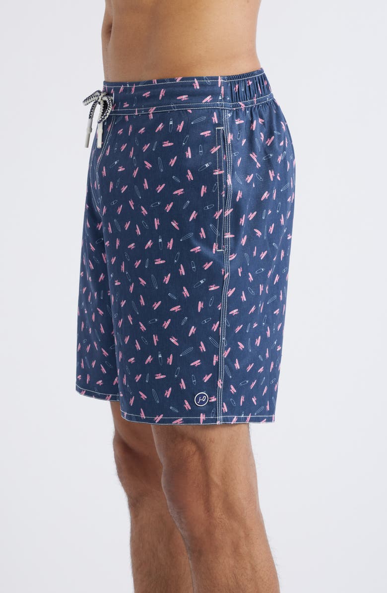 johnnie-O Jo Surfin Swim Trunks, Alternate, color, 