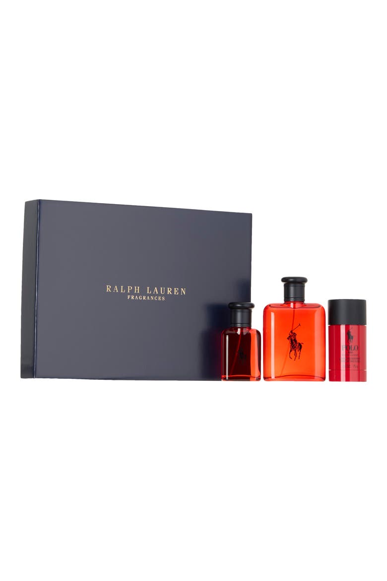 Polo Red Eau de Toilette 3-Piece Gift Set, Alternate, color, NO COLOR