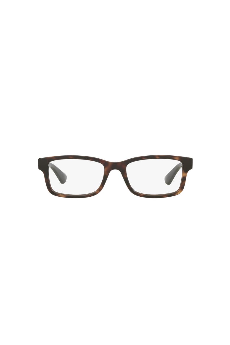 54mm Rectangle optical glasses, Alternate, color, Tortoise