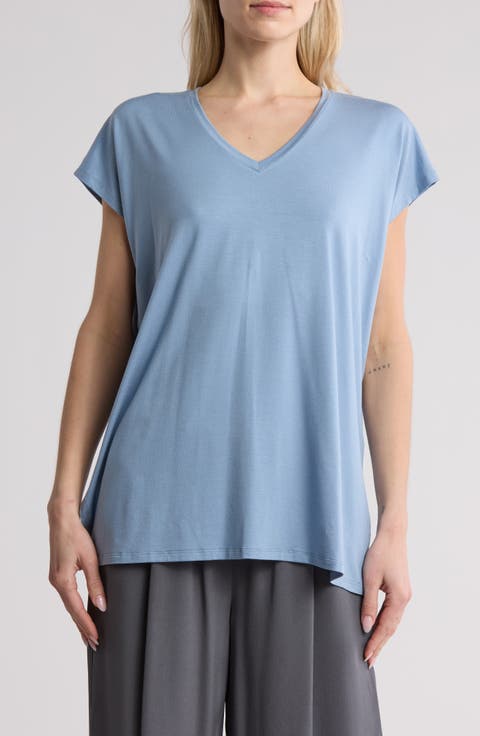 V-Neck Boxy Top