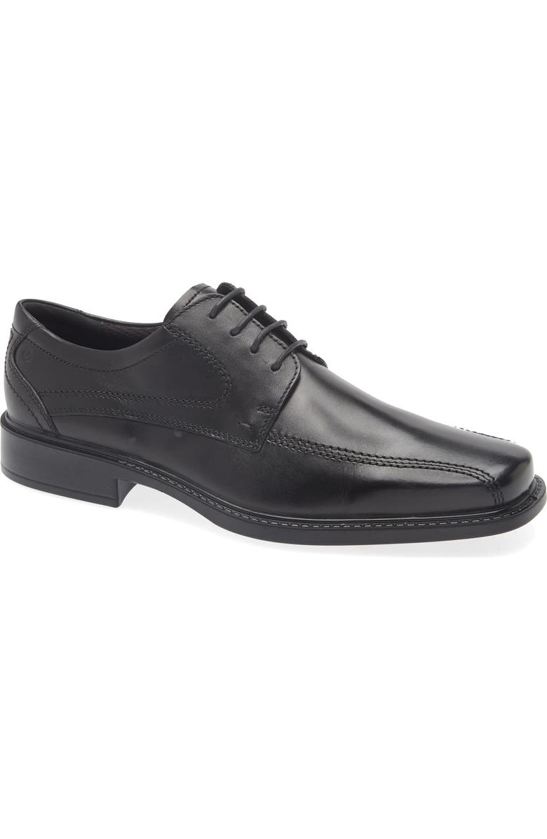 ECCO New Jersey Bike Toe Oxford, Main, color, Black