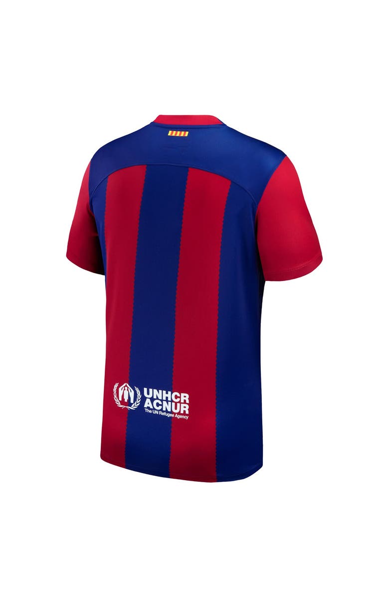 Nike Men's Nike Royal Barcelona 2023/24 Home Stadium Replica Jersey, Alternate, color,