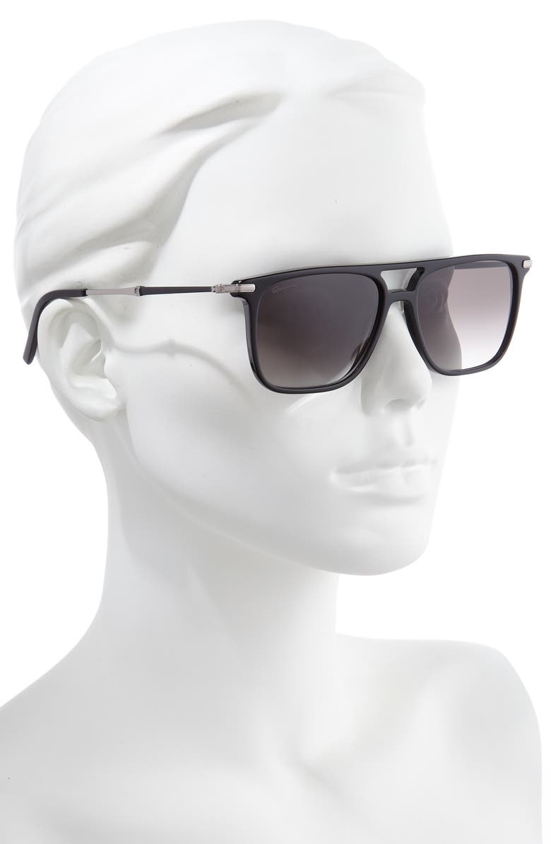 Salvatore Ferragamo 57mm Square Sunglasses