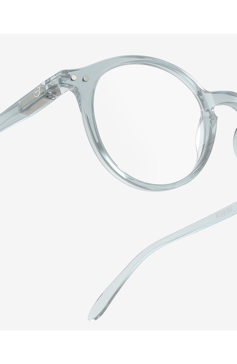 IZIPIZI #D 48mm Pantos Reading Glasses, Alternate, color, Frozen Blue