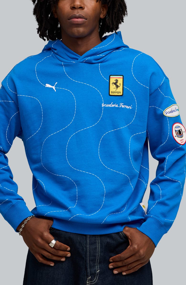 PUMA x Scuderia Ferrari Monza Cotton Hoodie, Main, color, 