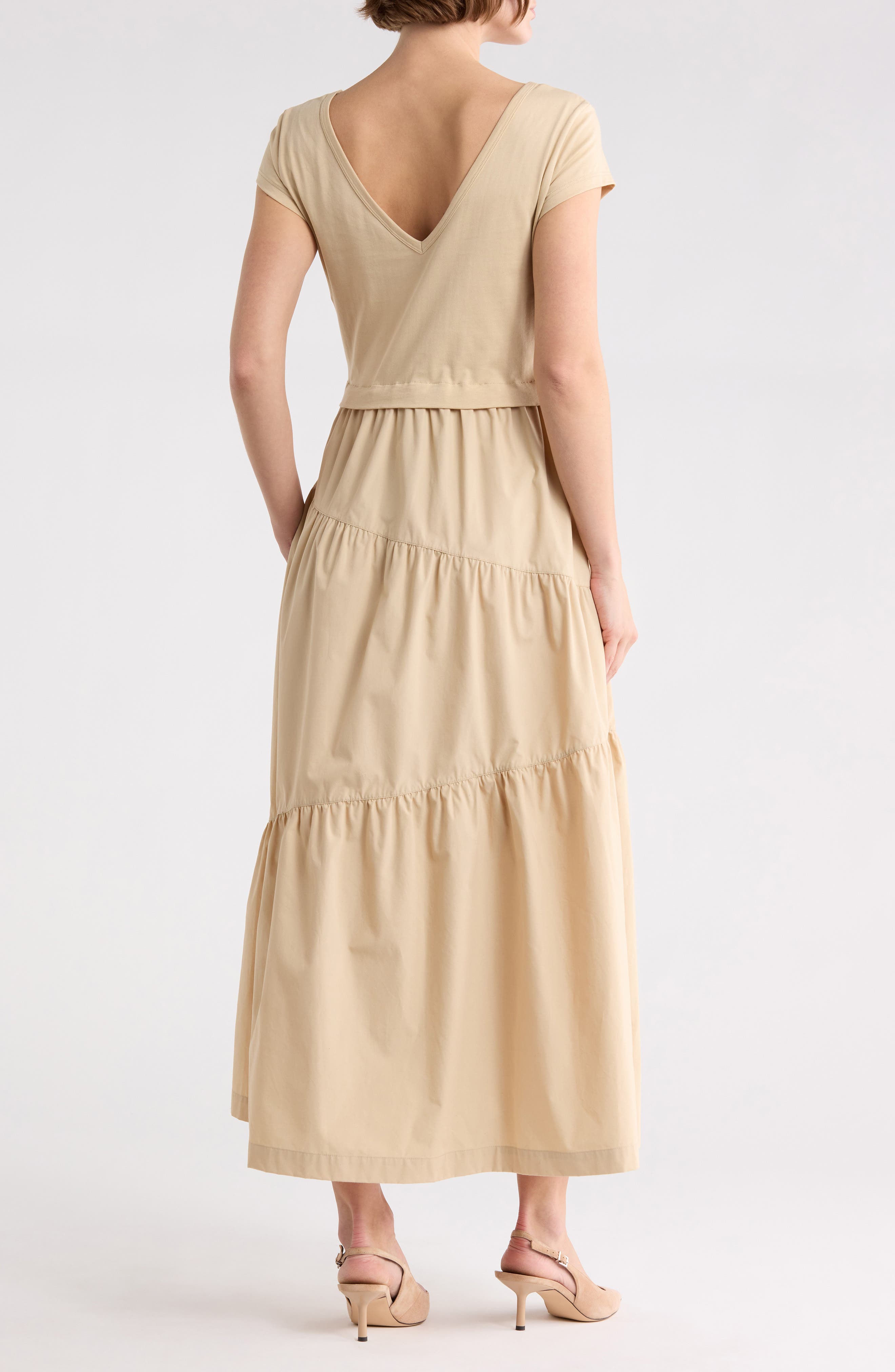 Tiered T-Shirt Midi Dress - image 4