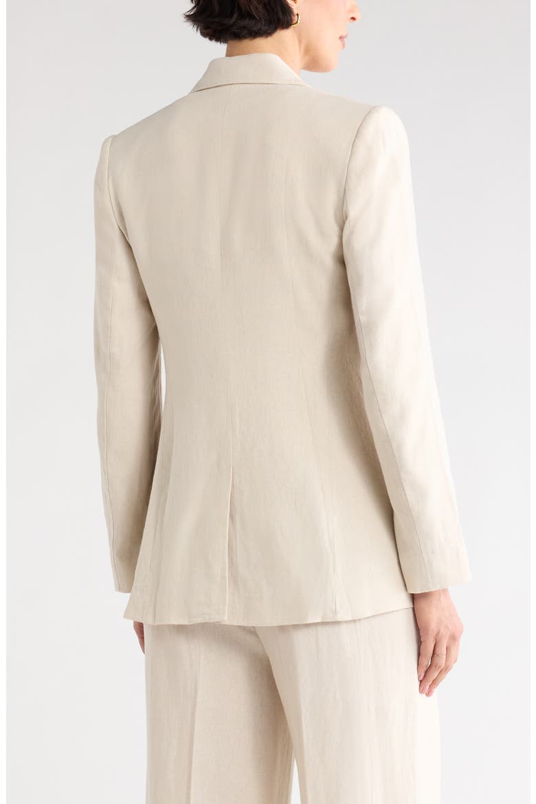 Classic Fit Linen Blend Blazer, Alternate, color, BEIGE OATMEAL