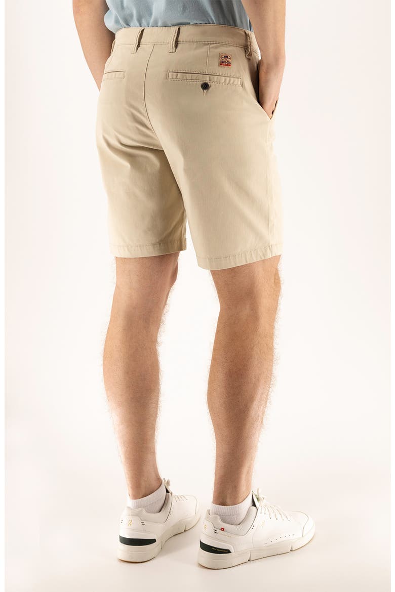 9-Inch Performance Stretch Chino Shorts, Alternate, color, BROWN RICE