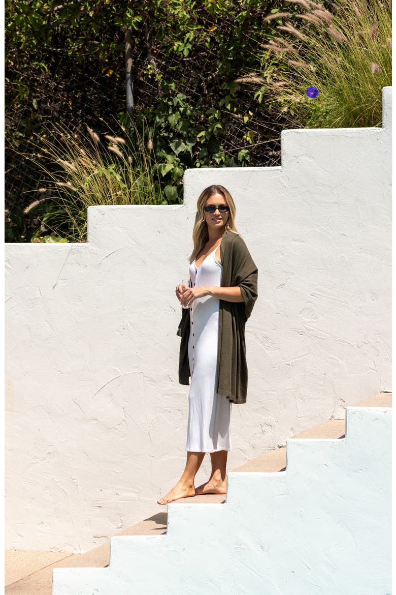 The Dreamsoft Travel Scarf, Alternate, color, OLIVEWOOD