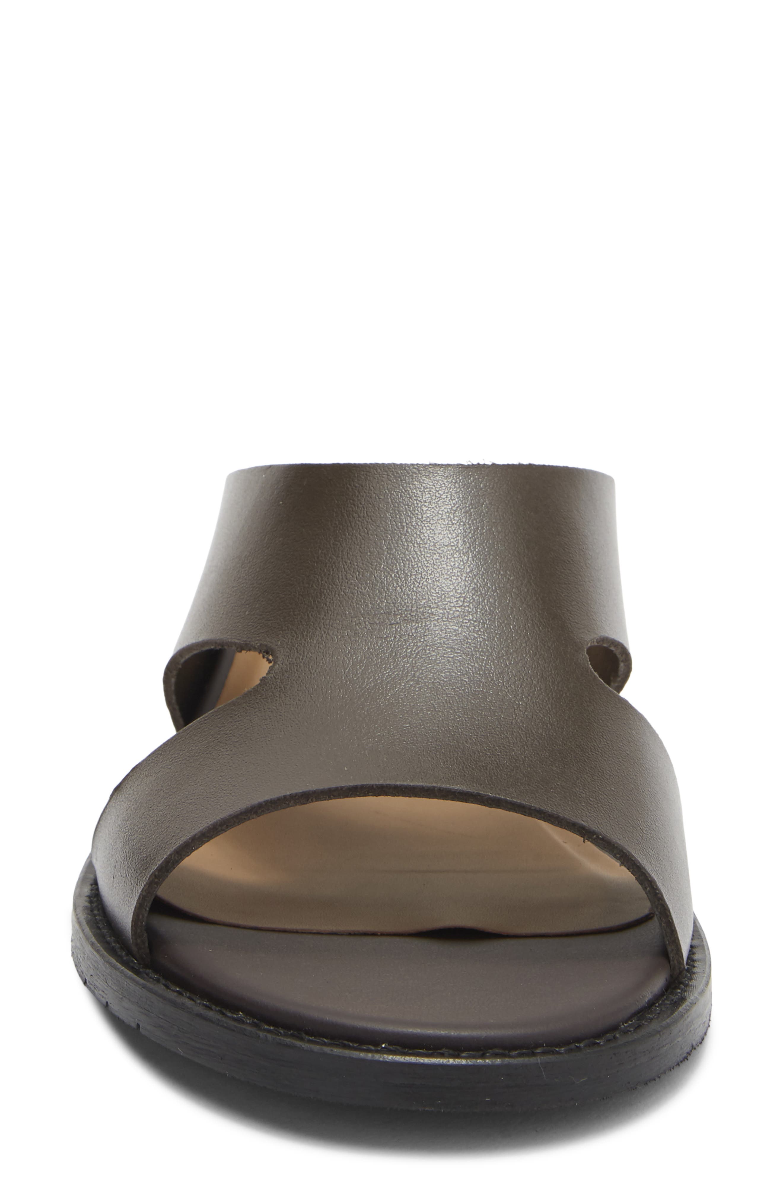 Aquatalia Petra Wedge Sandal, Alternate, color, Dark Brown Leather