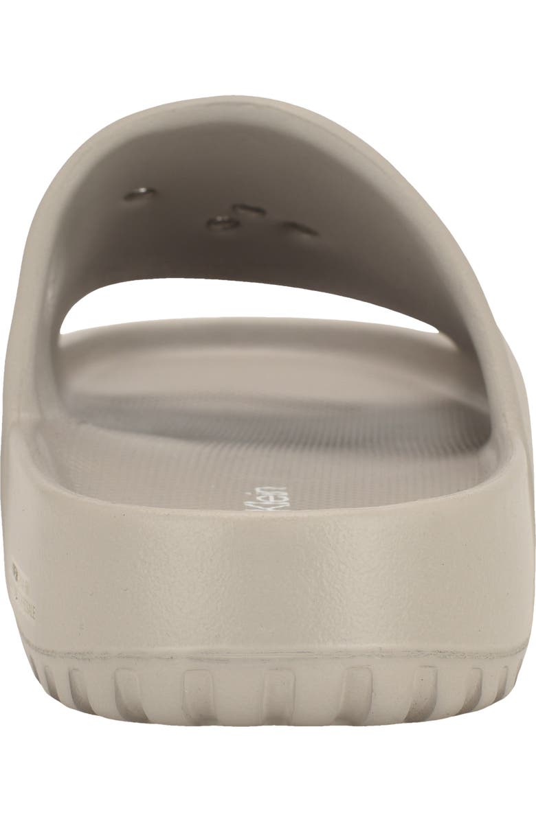 Calvin Klein Nanzey Slide Sandal, Alternate, color, Light Gray