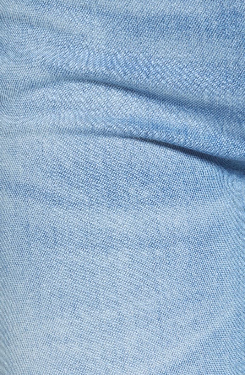 Good American Good Legs Chewed Hem Skinny Jeans, Alternate, color,