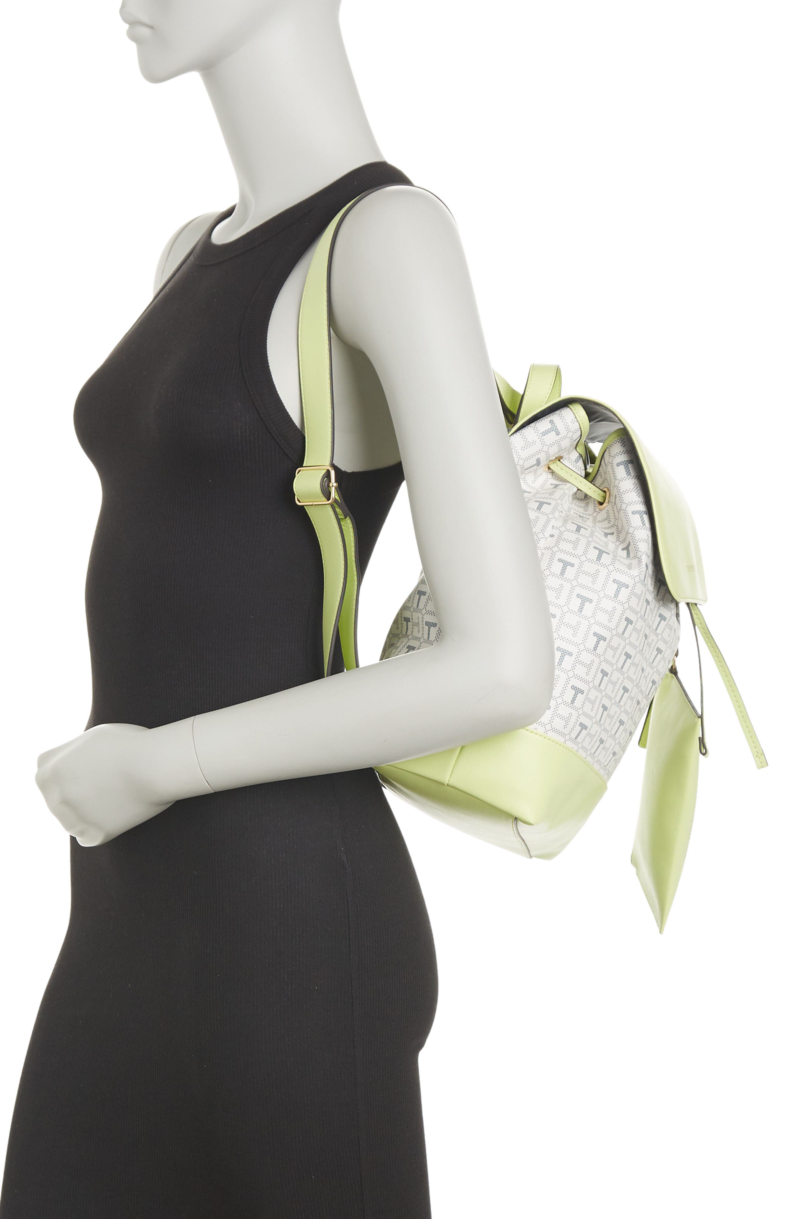 Tommy Hilfiger Monogram II Flap Backpack, Alternate, color, 