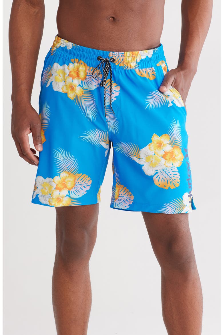 Chicama Volley Swim Trunks, Main, color, SANTIAGO