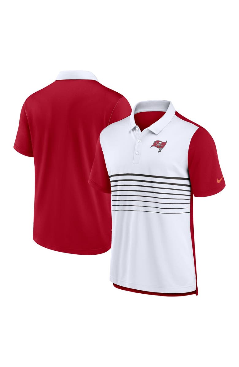 Nike Men's Nike Red/White Tampa Bay Buccaneers Fashion Performance Polo, Alternate, color, Red